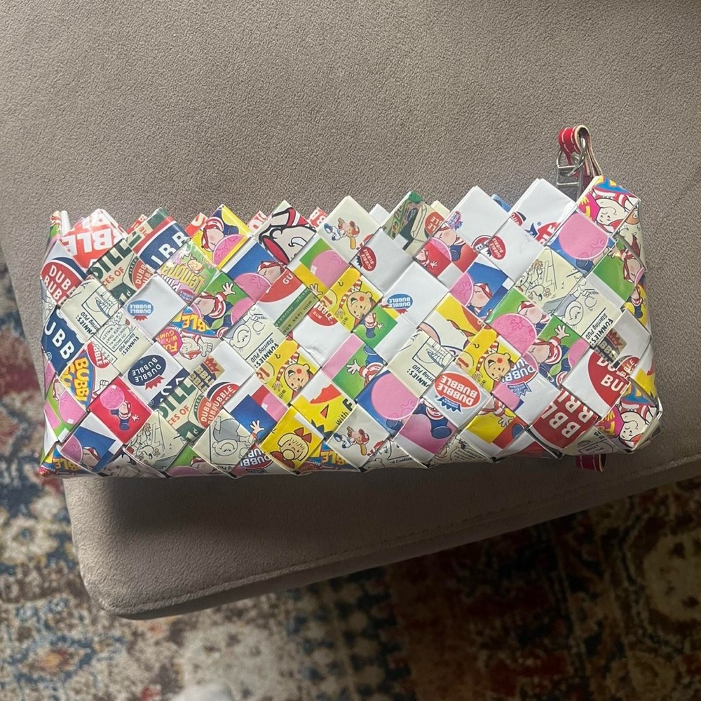 Colorful Woven Women Bag